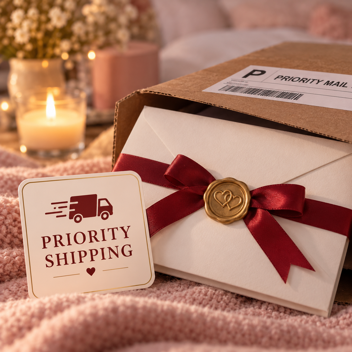 Priority Shipping- Mailed Next Day