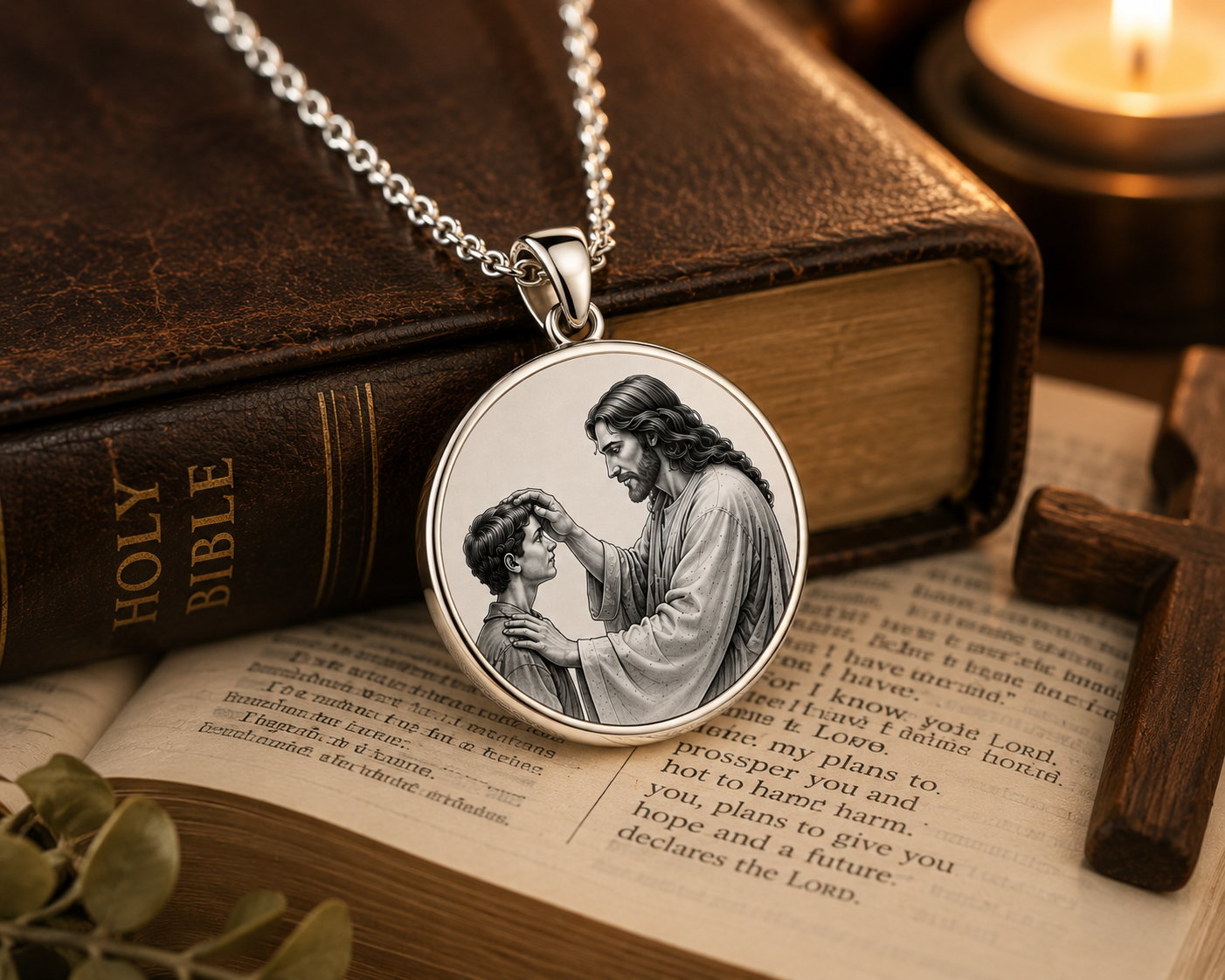 Eternally Saved Necklace: Blessings