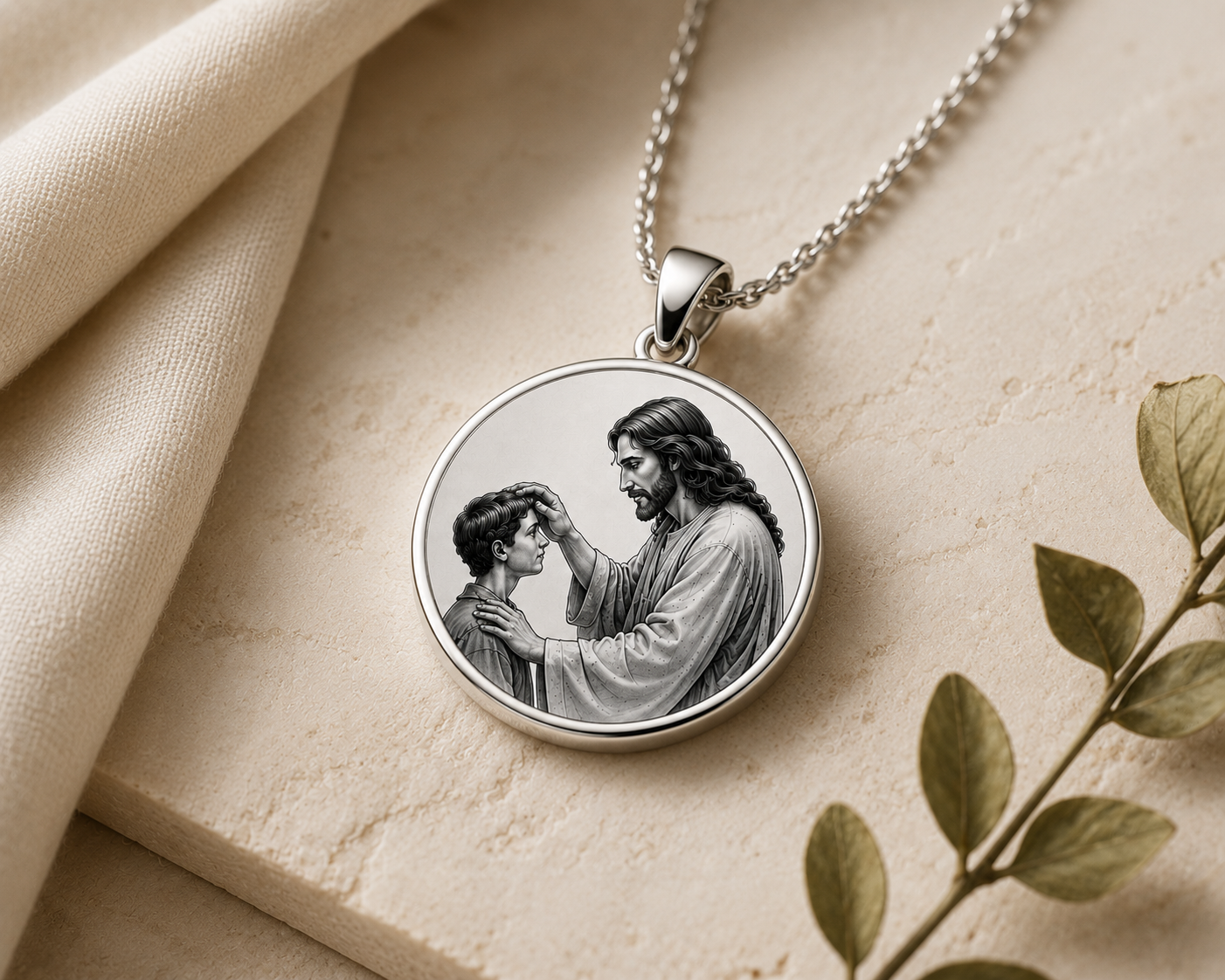 Eternally Saved Necklace: Blessings