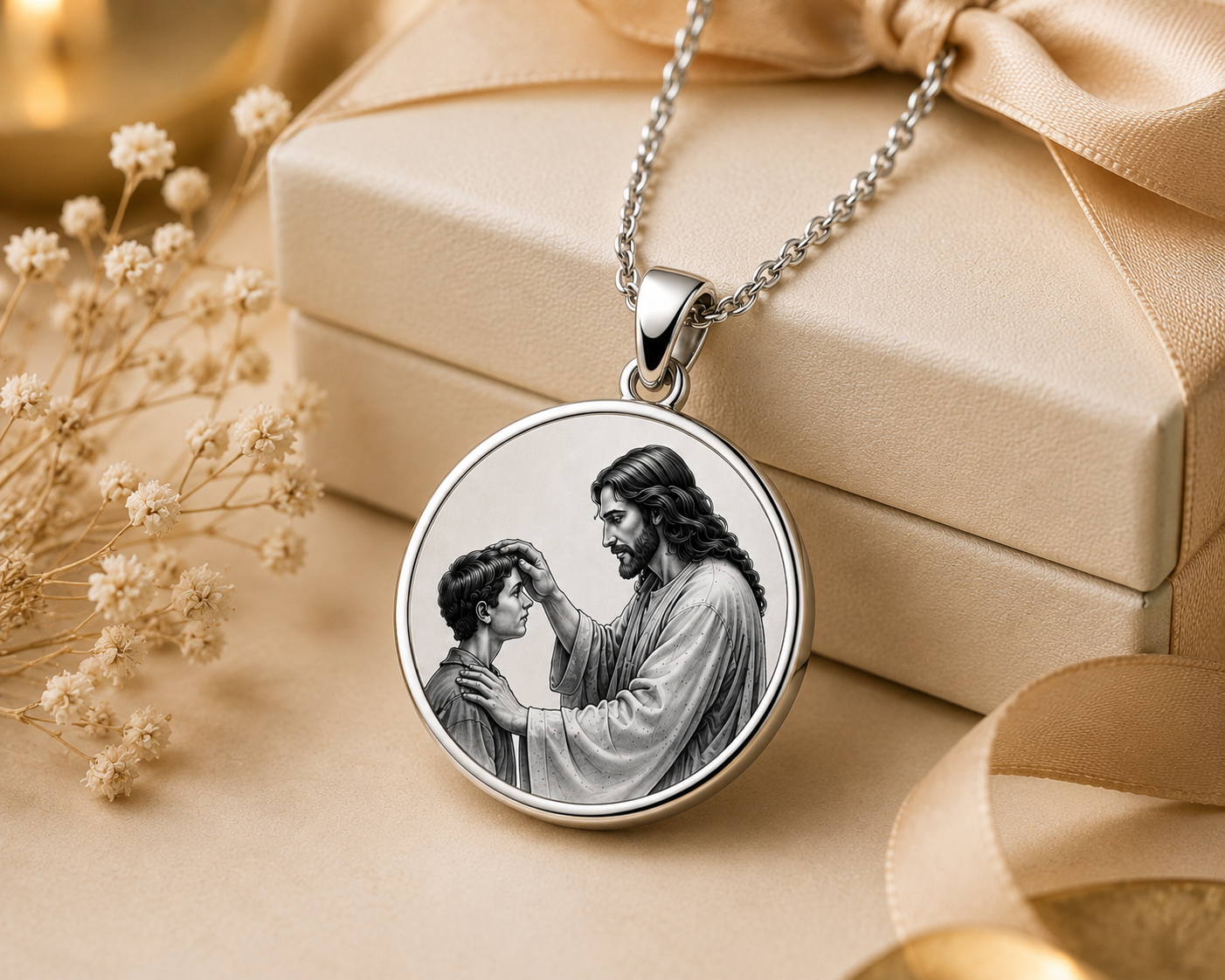 Eternally Saved Necklace: Blessings