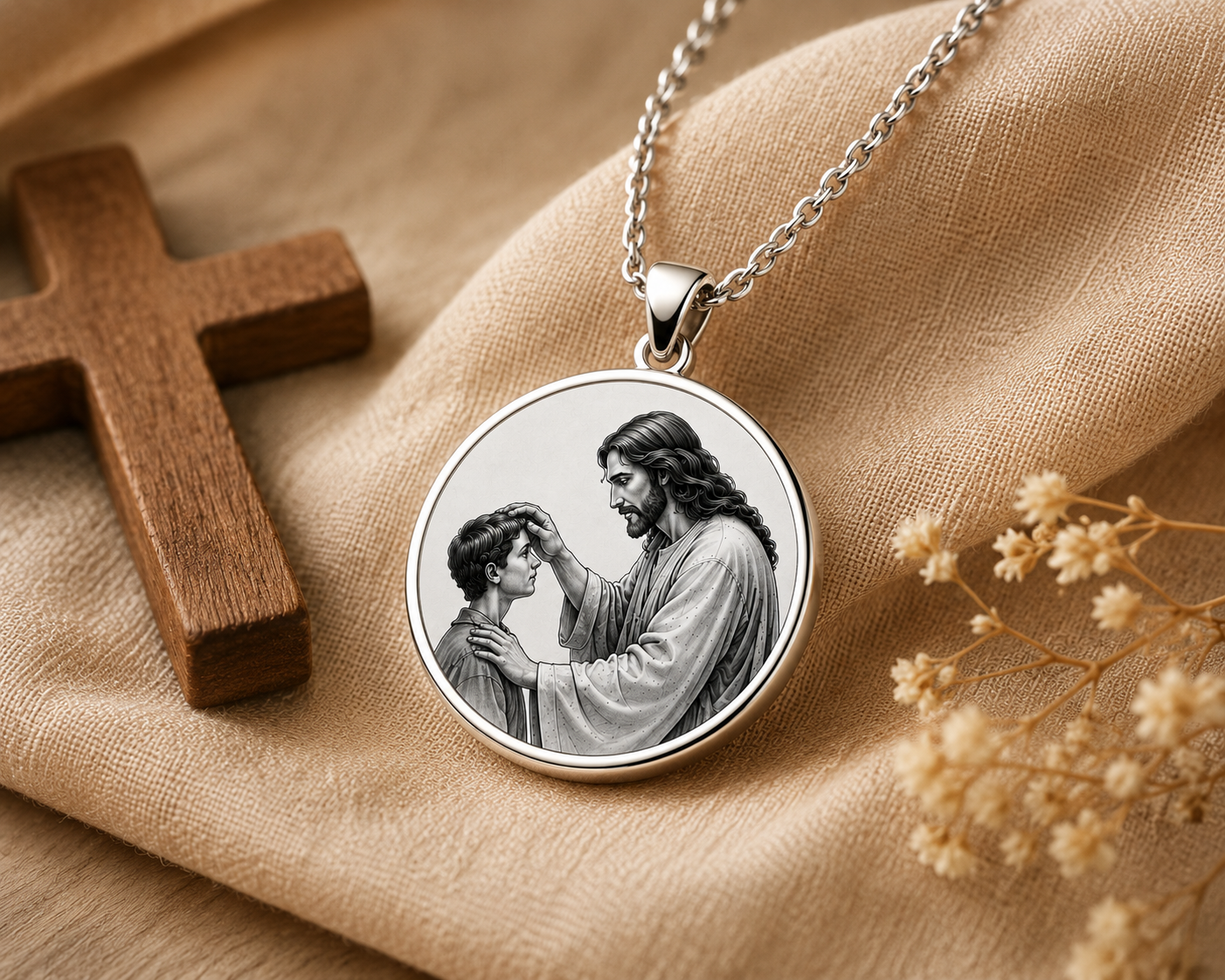 Eternally Saved Necklace: Blessings