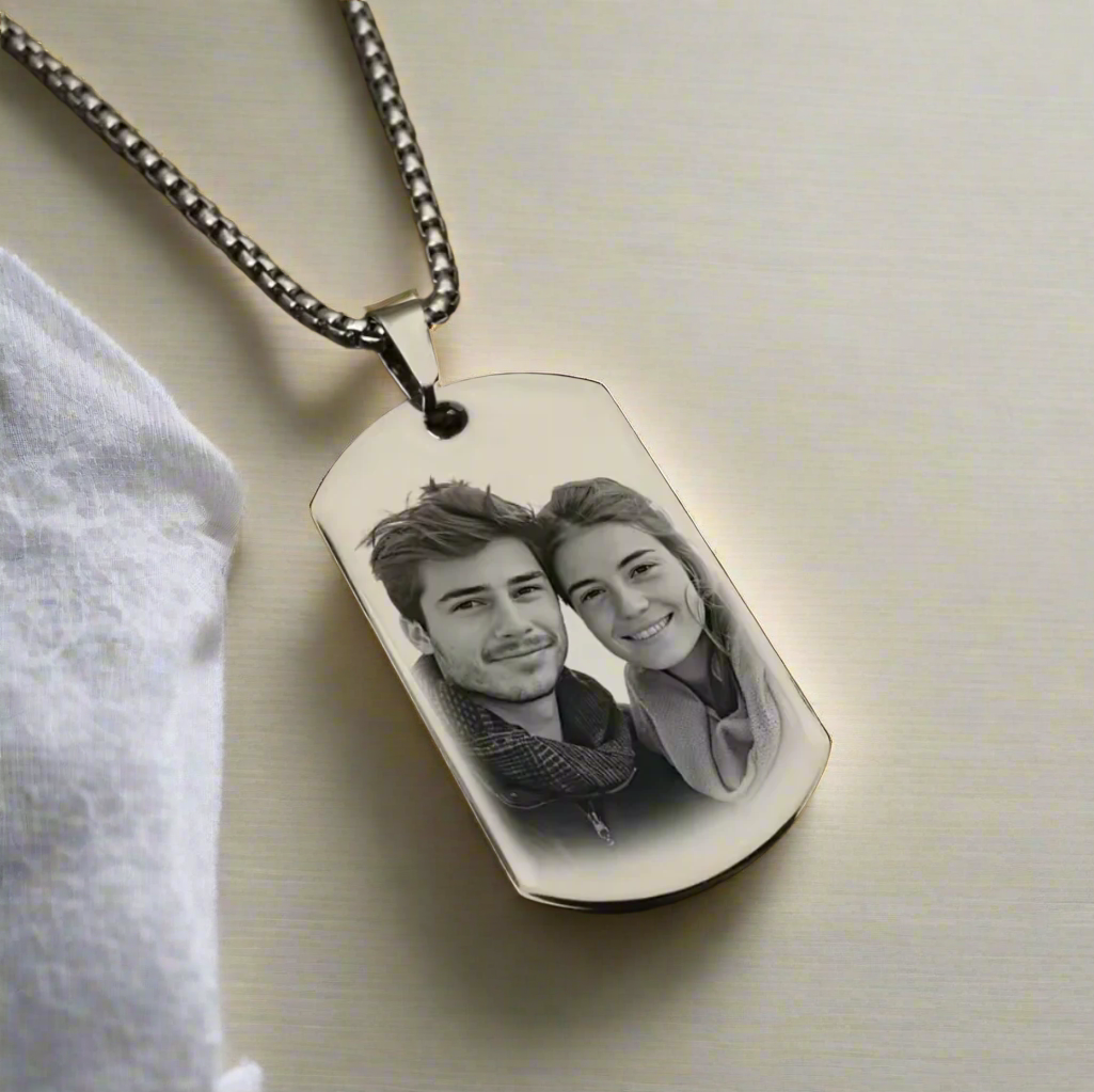 Custom Photo Necklace