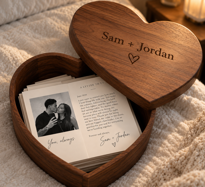 Matching Engraved Letter Box